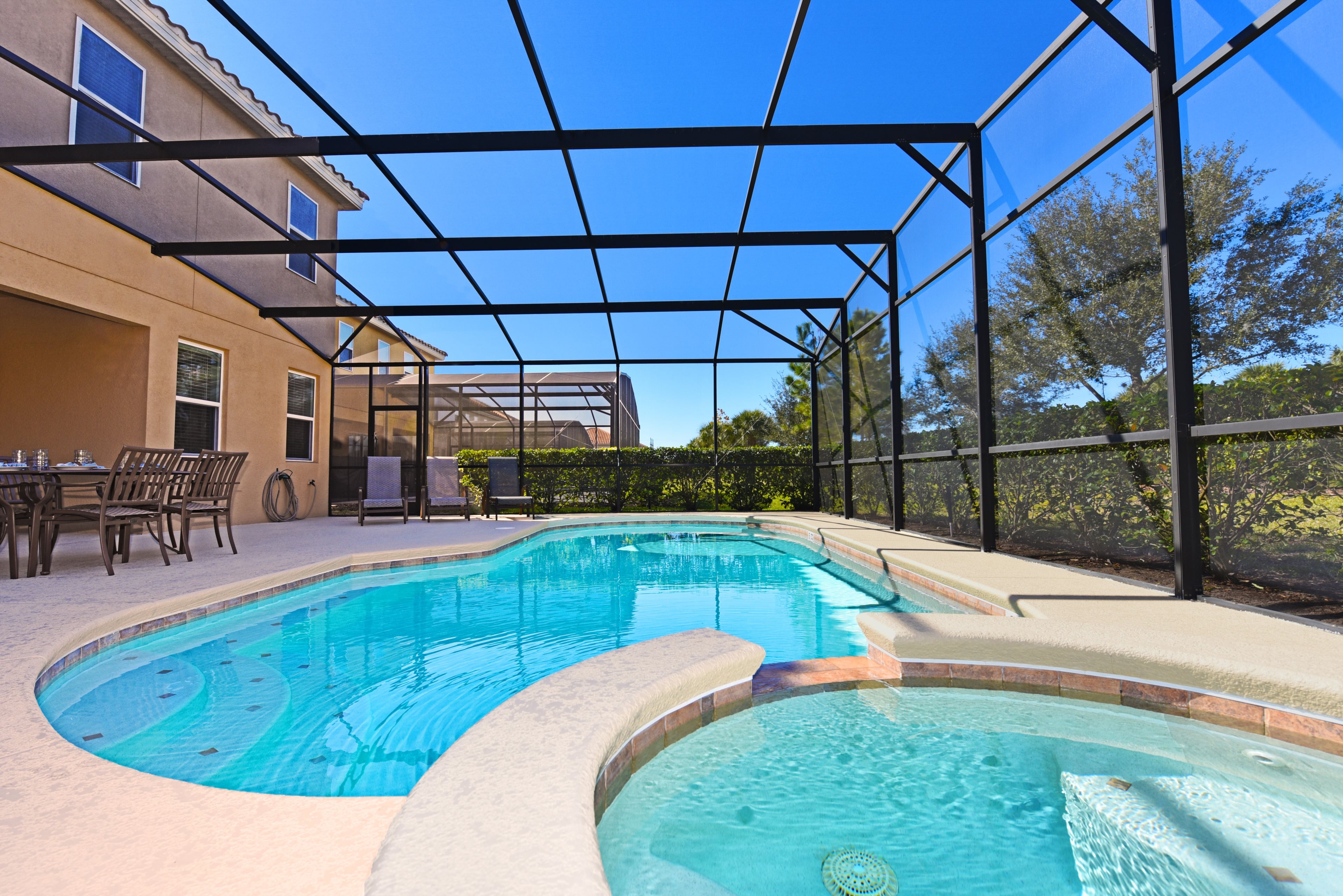 Lux Villa w/ Pool, Spa & Games - Near Disney
