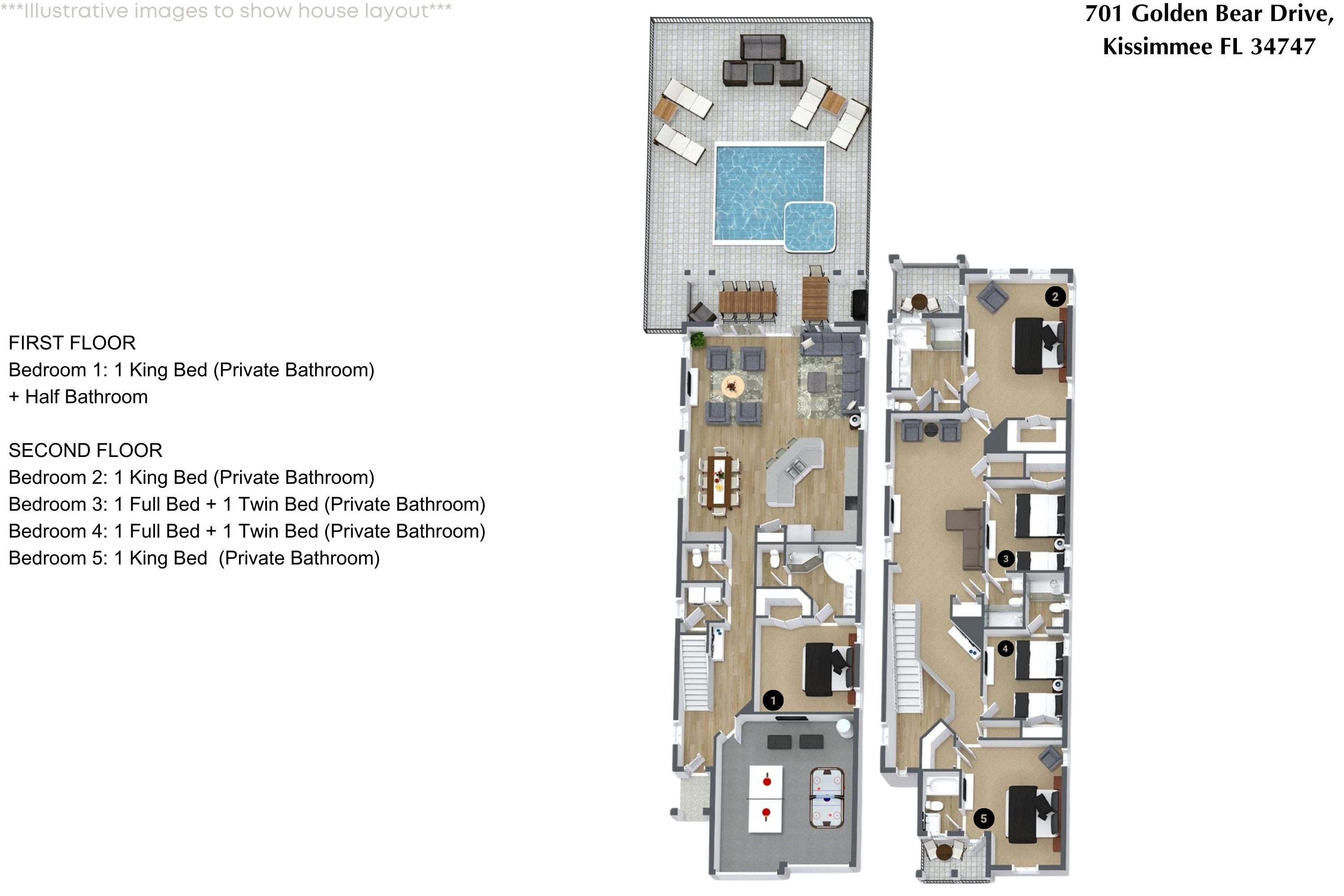 5 bedroom vacation house at Reunion - Image 49