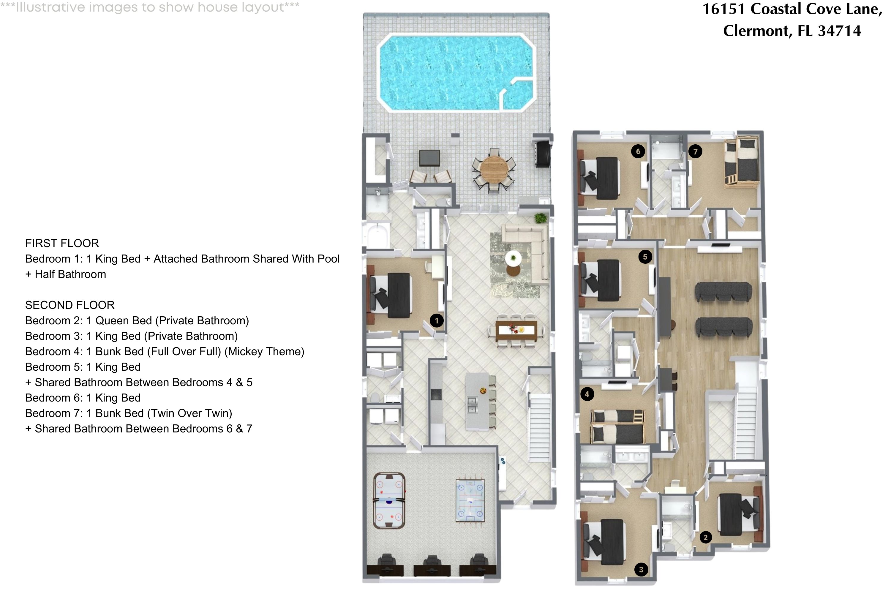 7 bedroom vacation house at Windsor Cay - Image 53