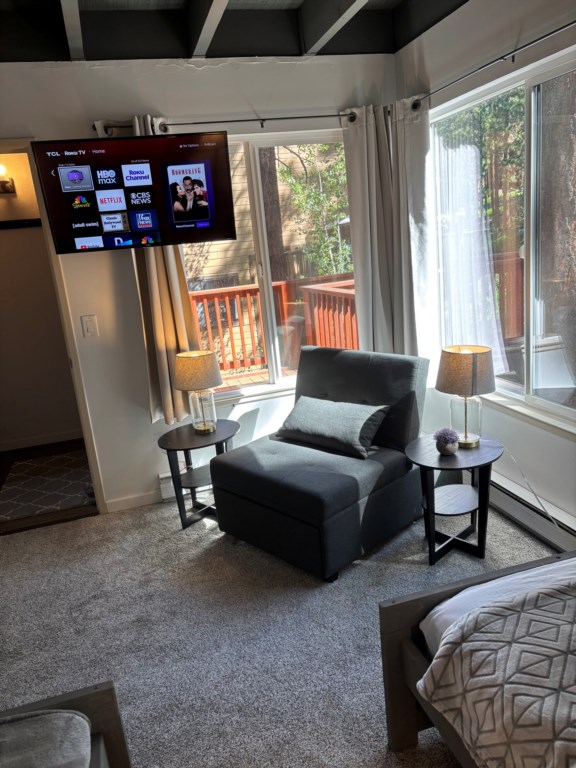 Twin bedroom extendable chair for extra sleeping