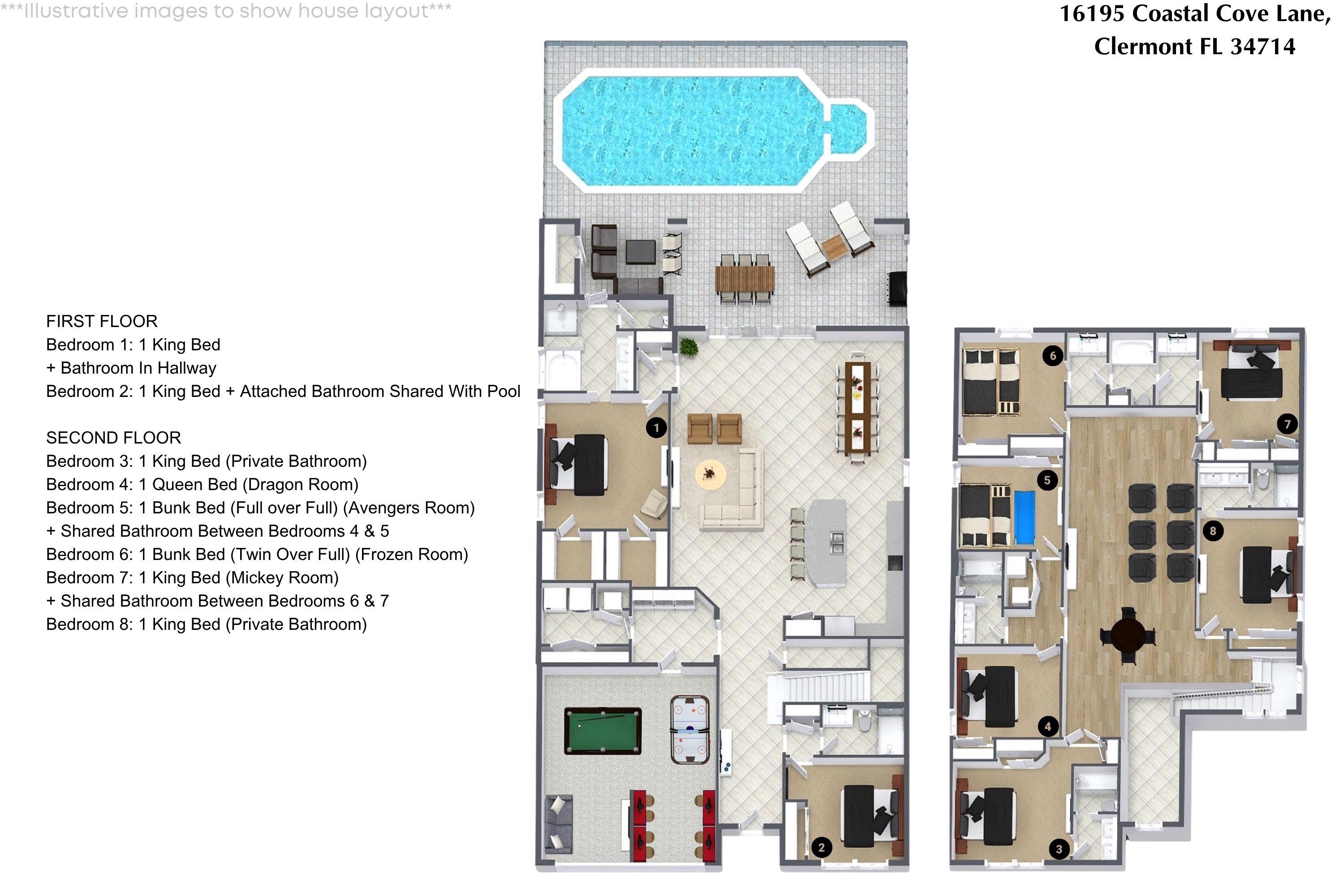 8 bedroom vacation house at Windsor Cay - Image 59