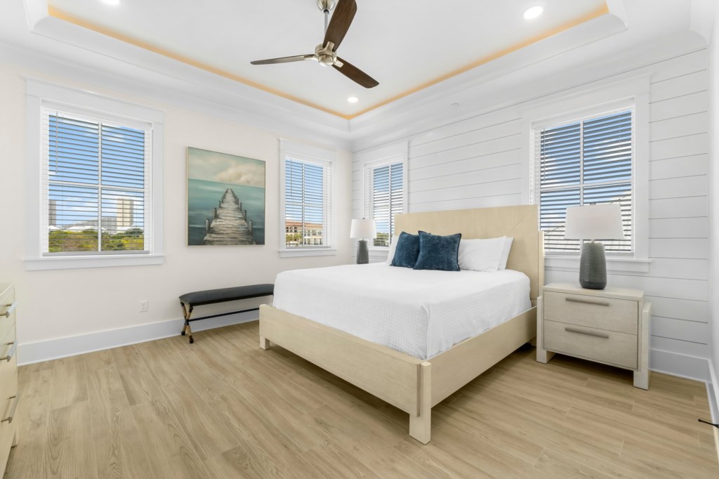 Primary King Bedroom With Bathroom On 2nd Floor
