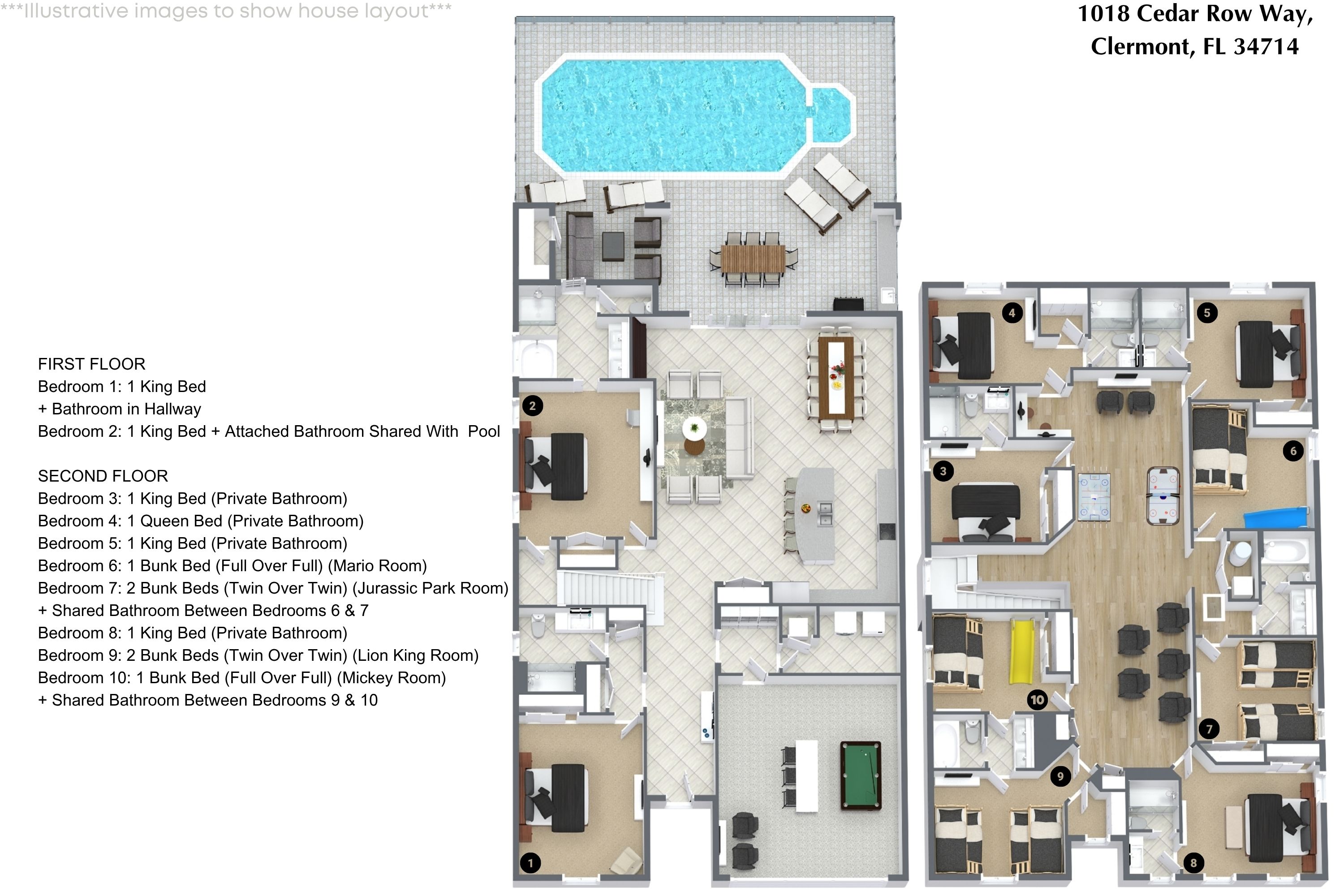 10 bedroom vacation house at Windsor Cay - Image 77
