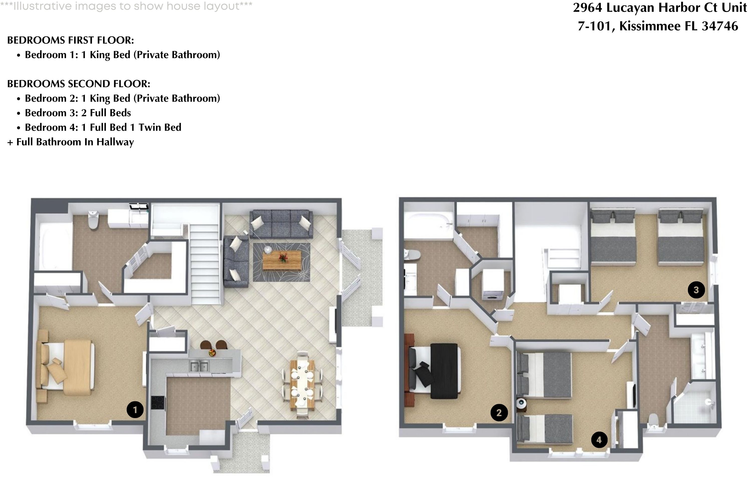 4 bedroom vacation townhouse at Lucaya Village - Image 21