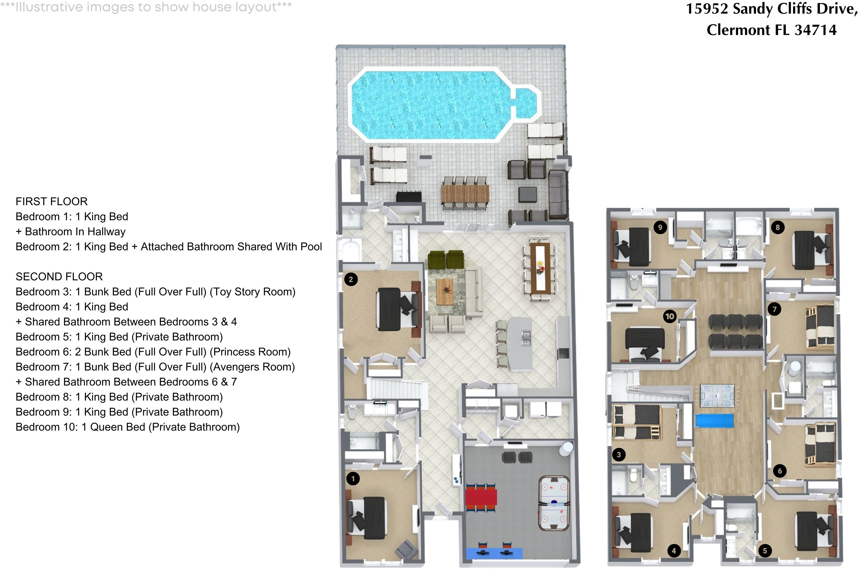 10 bedroom vacation house at Windsor Cay - Image 41