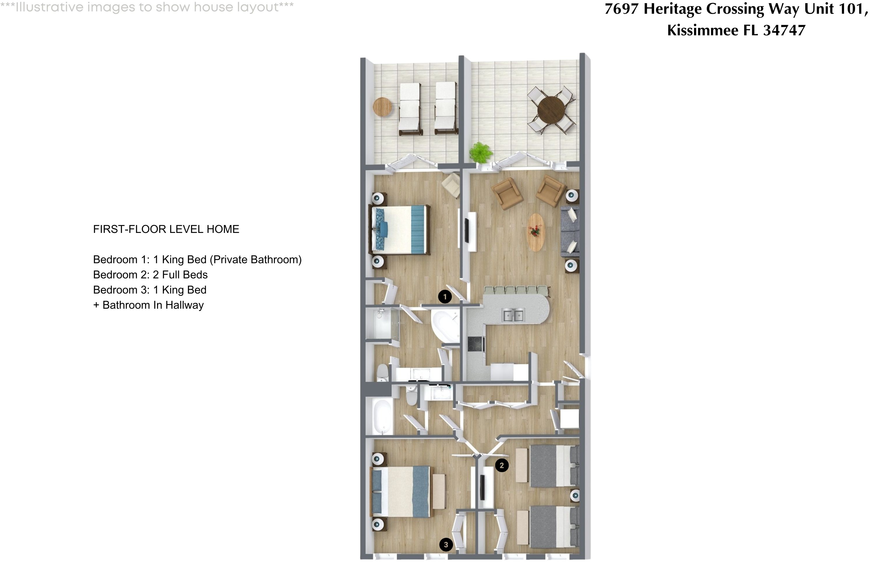 3 bedroom vacation apartment at Reunion - Image 29