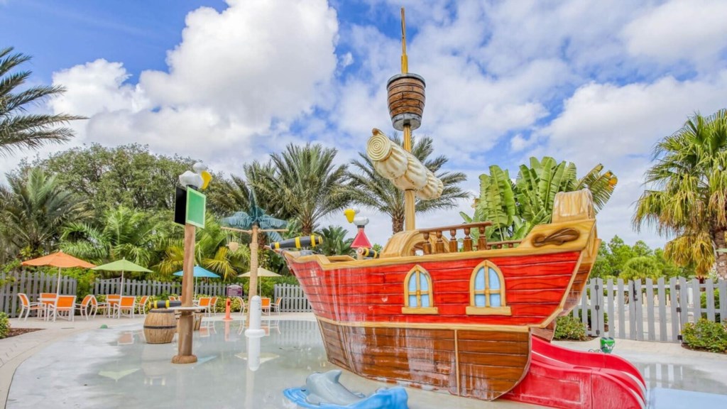 kid's pirate boat can give them forever fun n laughters n cooling water springs n airs...