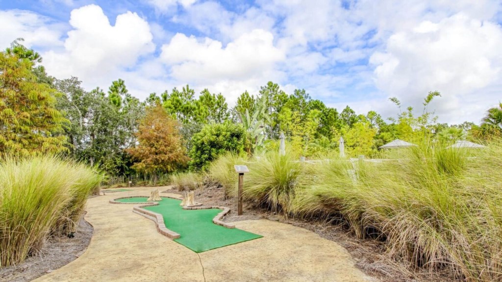 mini golf for kids...
