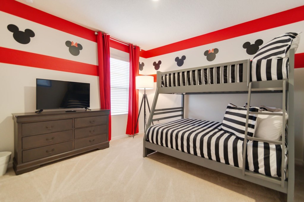 Mickey Mouse themed bedroom 