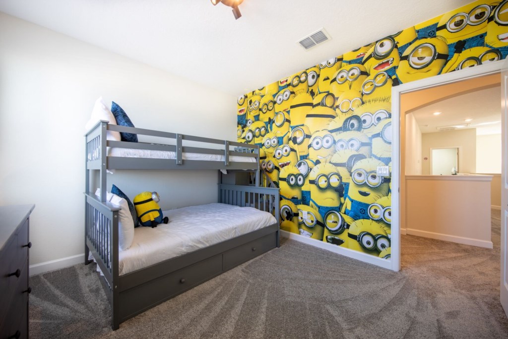 minion-themed bedroom