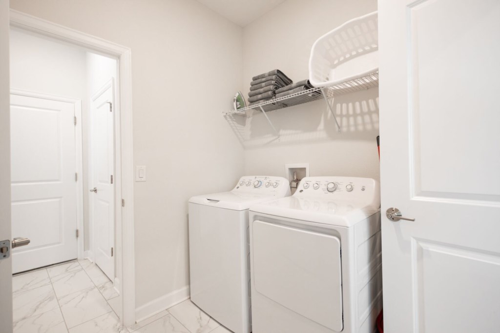 washing area