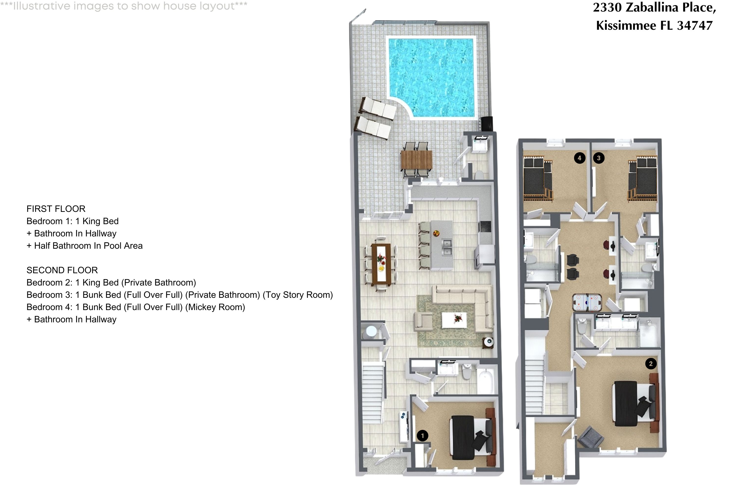 4 bedroom vacation townhouse at Solara Resort - Image 37