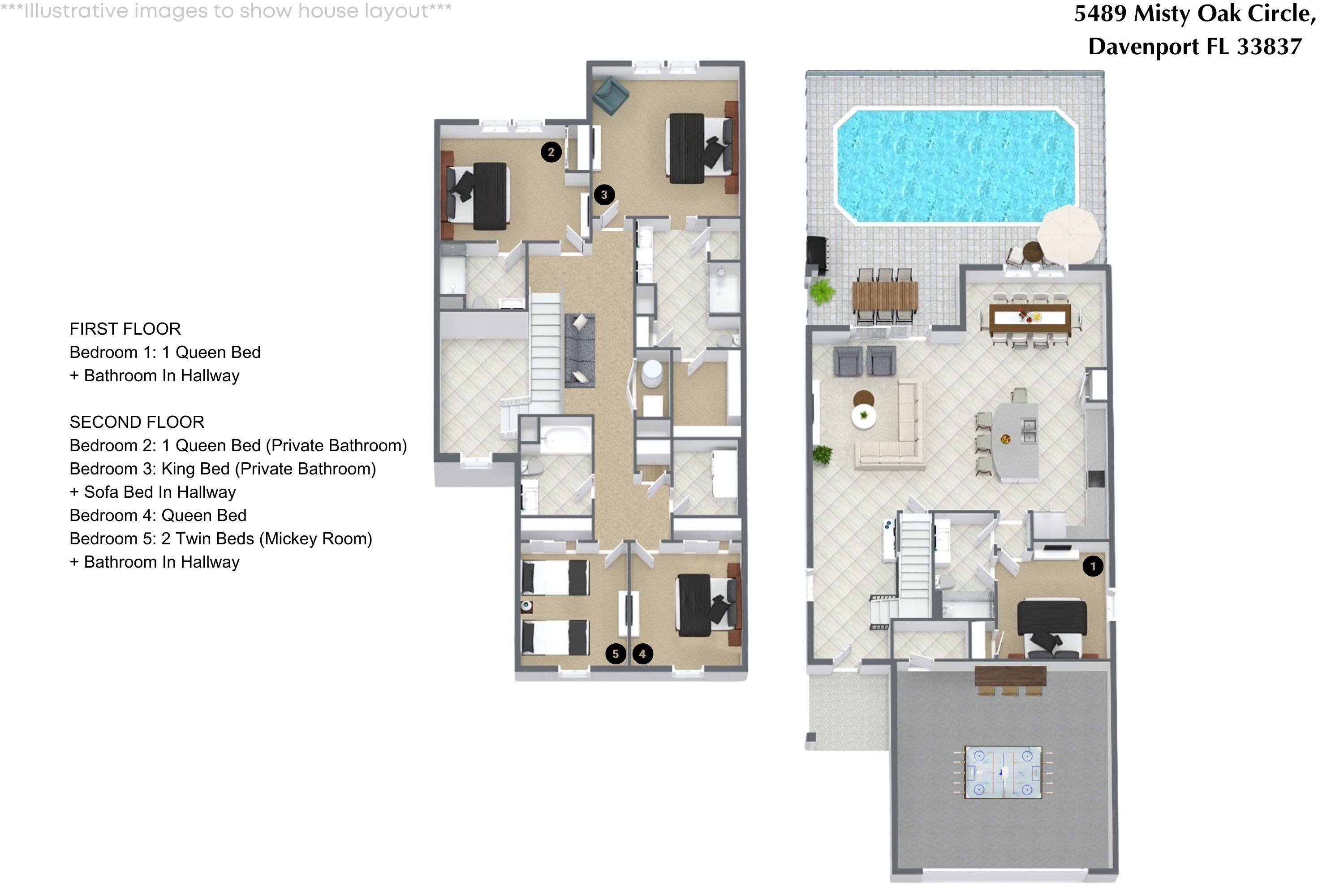 5 bedroom vacation house at Solterra - Image 40