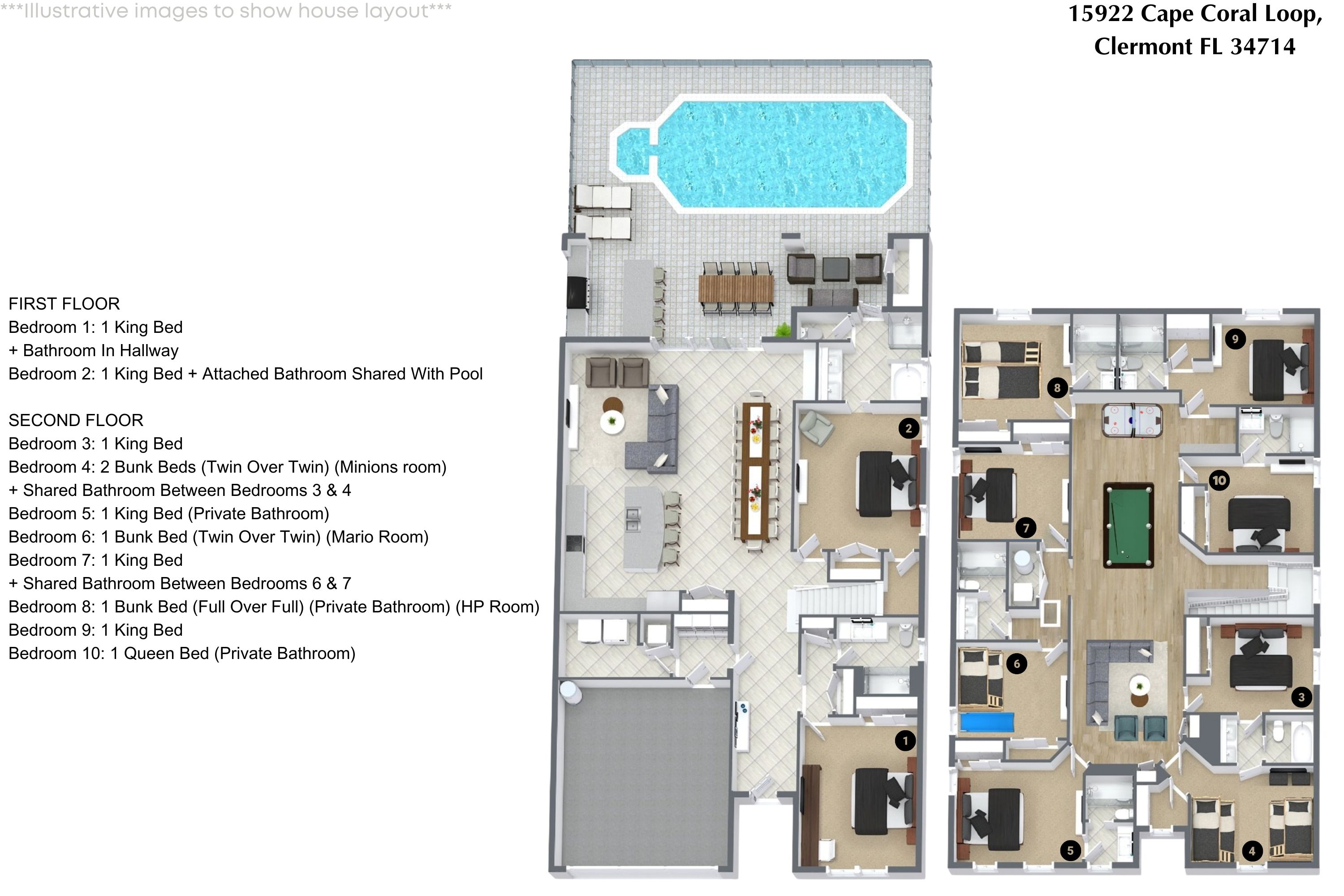 10 bedroom vacation house at Windsor Cay - Image 50