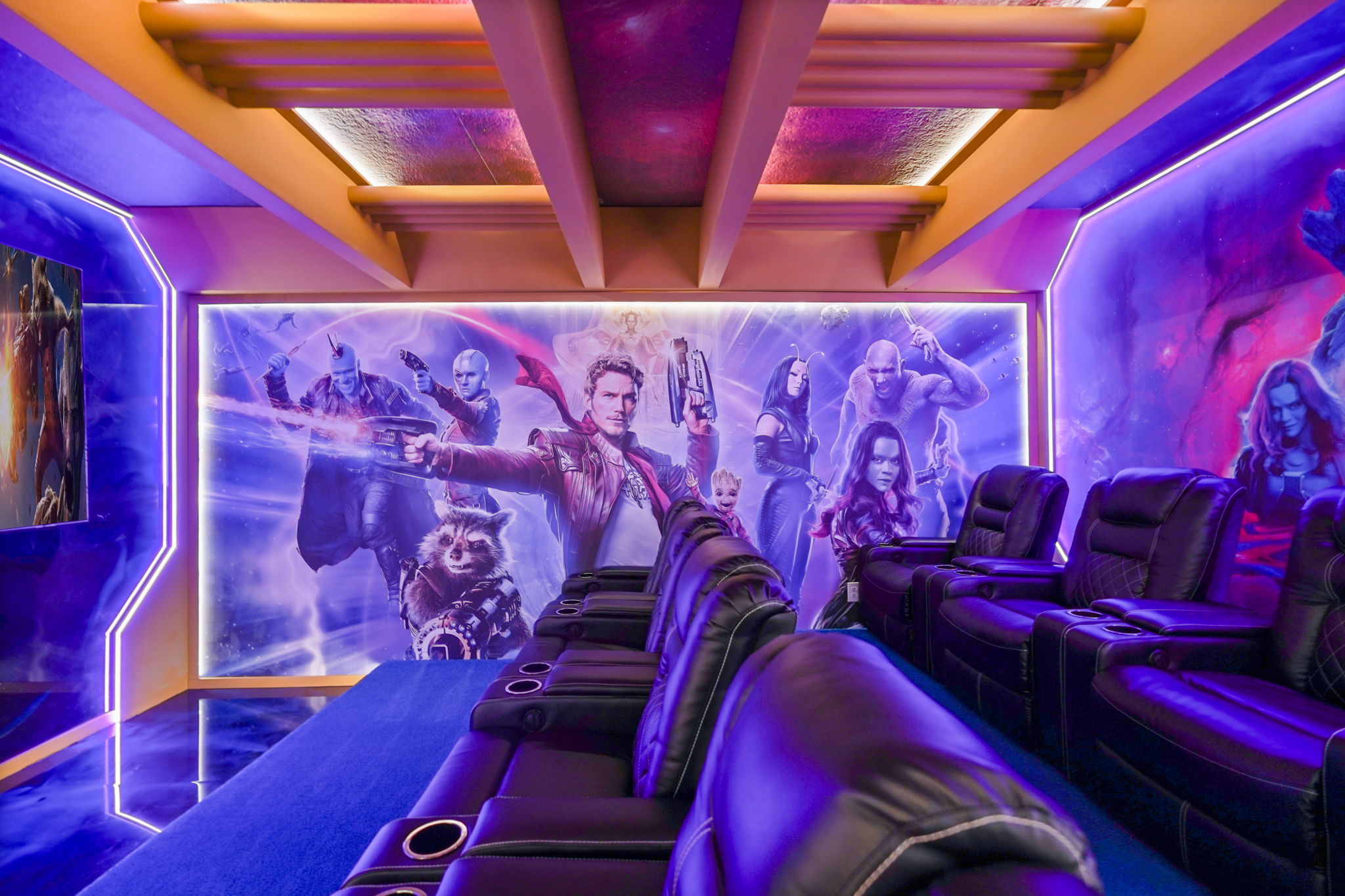 Guardians of the Galaxy-Themed Movie Theater with Recliners — 15922 Cape Coral Loop, photo 22 of 115