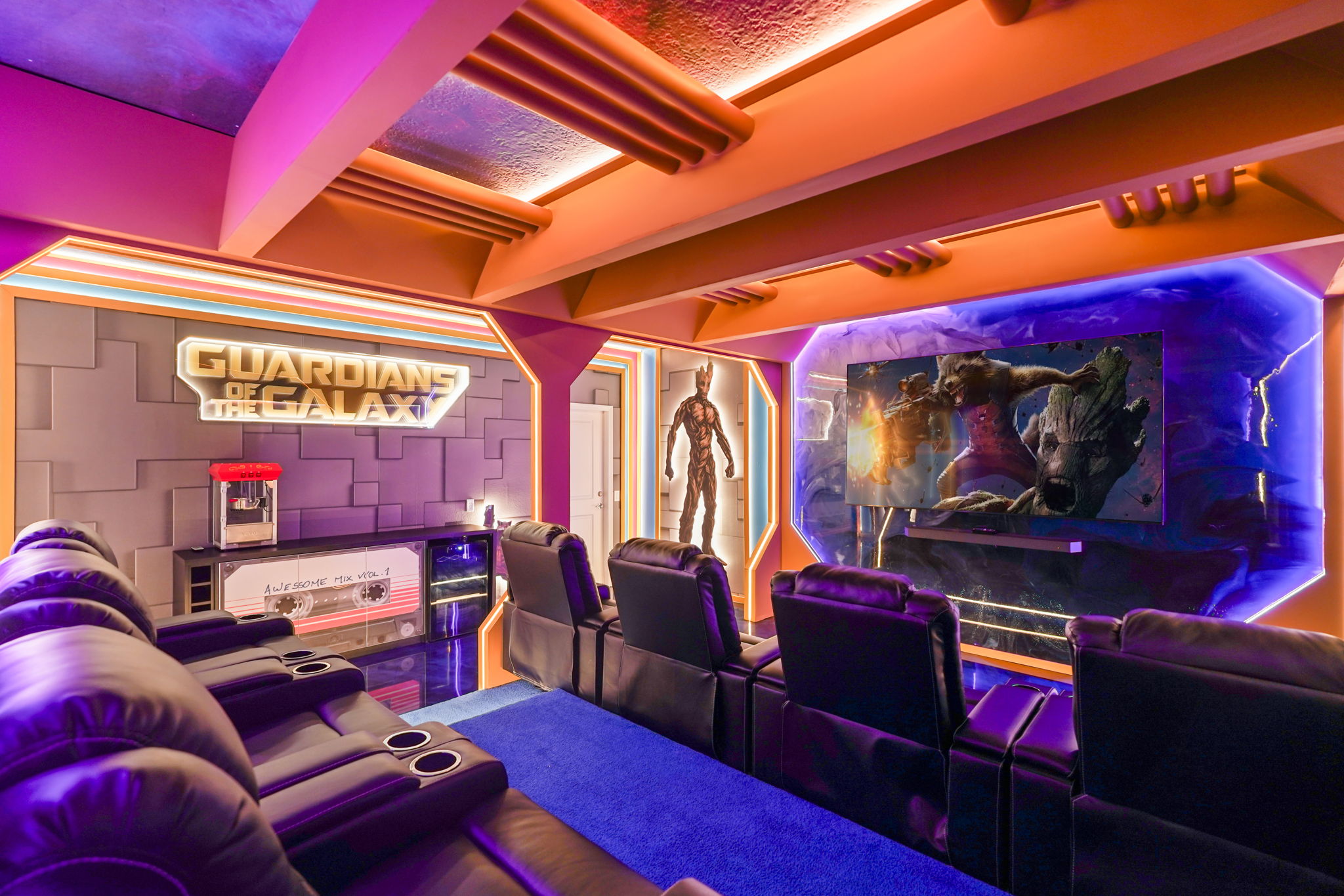 Guardians of the Galaxy-Themed Movie Theater with Recliners — 15922 Cape Coral Loop, photo 27 of 115