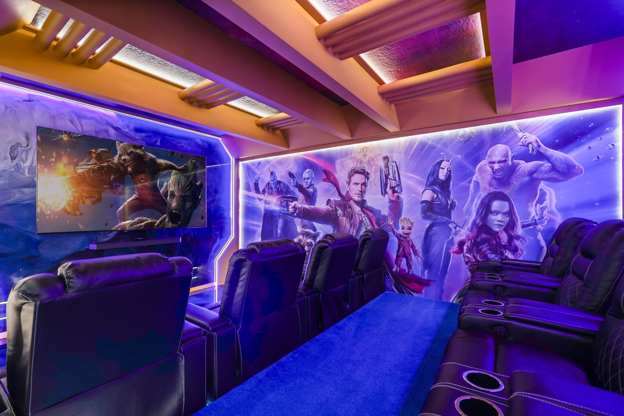 Guardians of the Galaxy-Themed Movie Theater with Recliners — 15922 Cape Coral Loop, photo 26 of 115