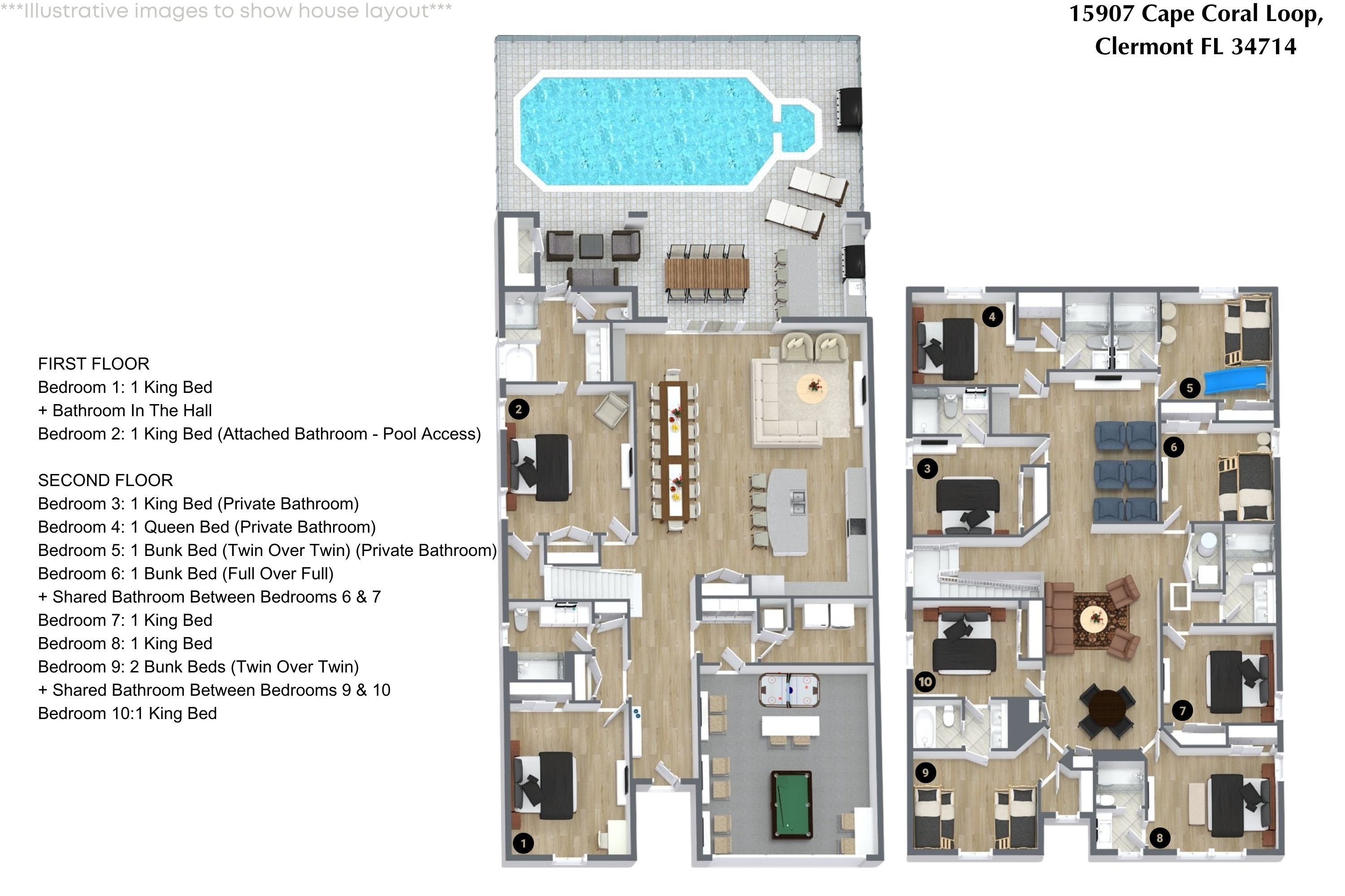 10 bedroom vacation house at Windsor Cay - Image 45