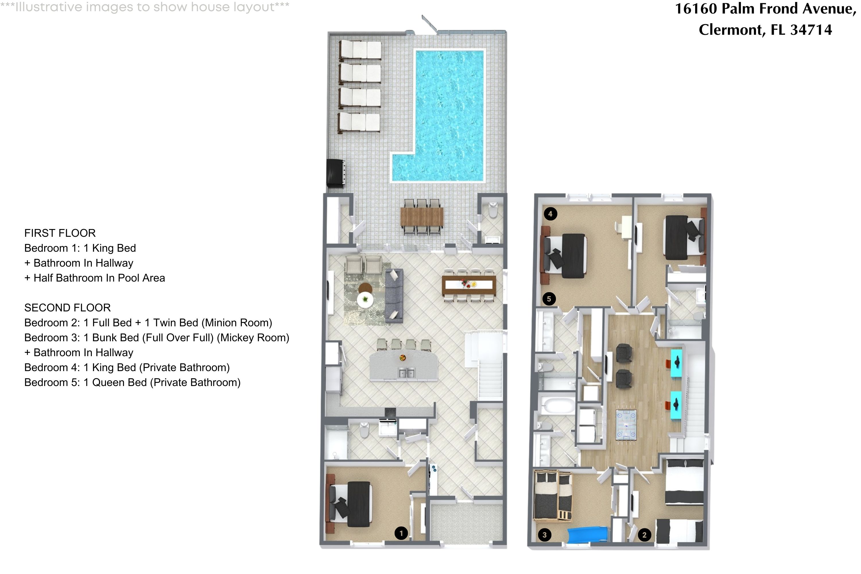 5 bedroom vacation townhouse at Windsor Cay - Image 37