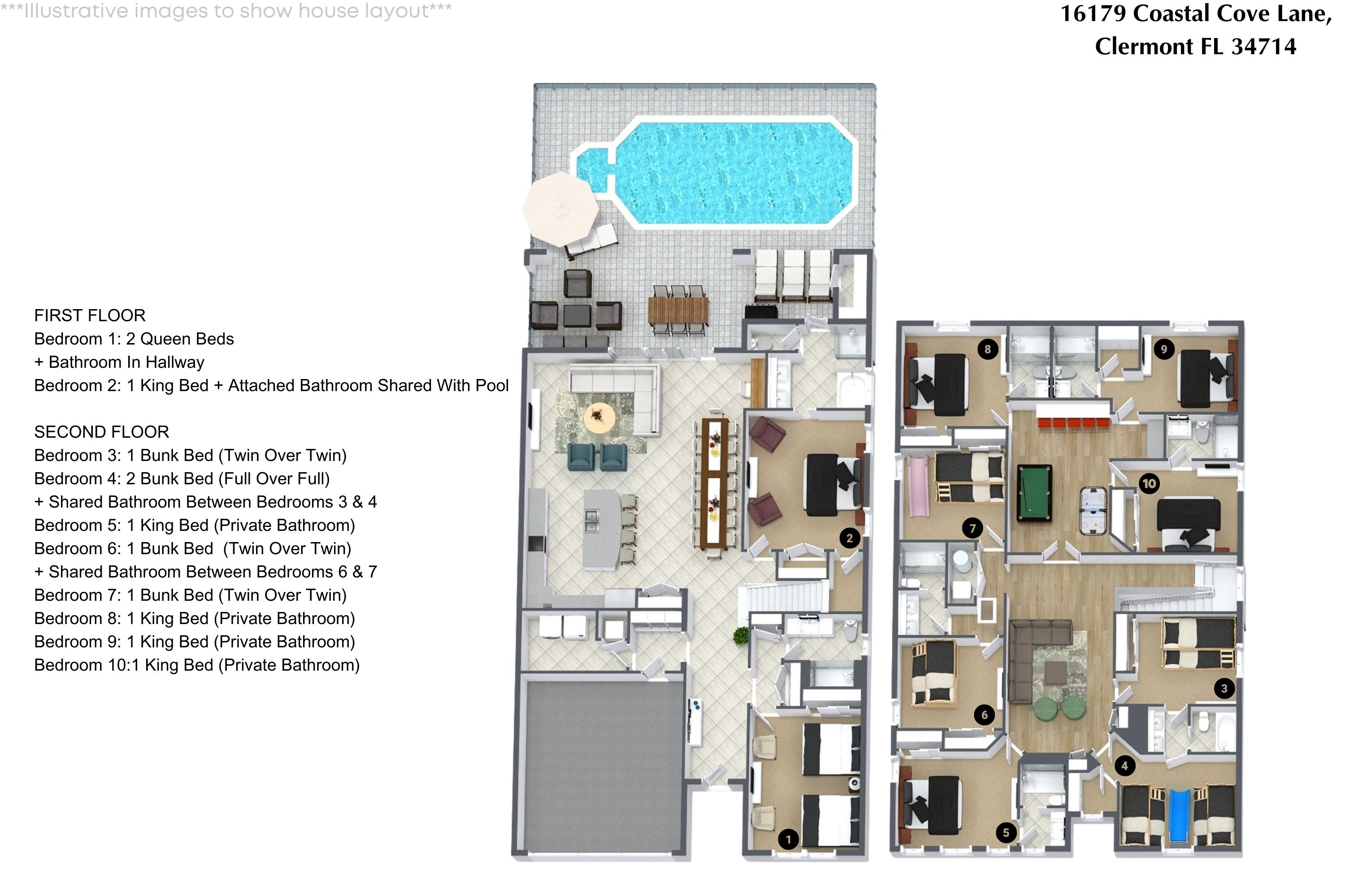 10 bedroom vacation house at Windsor Cay - Image 66