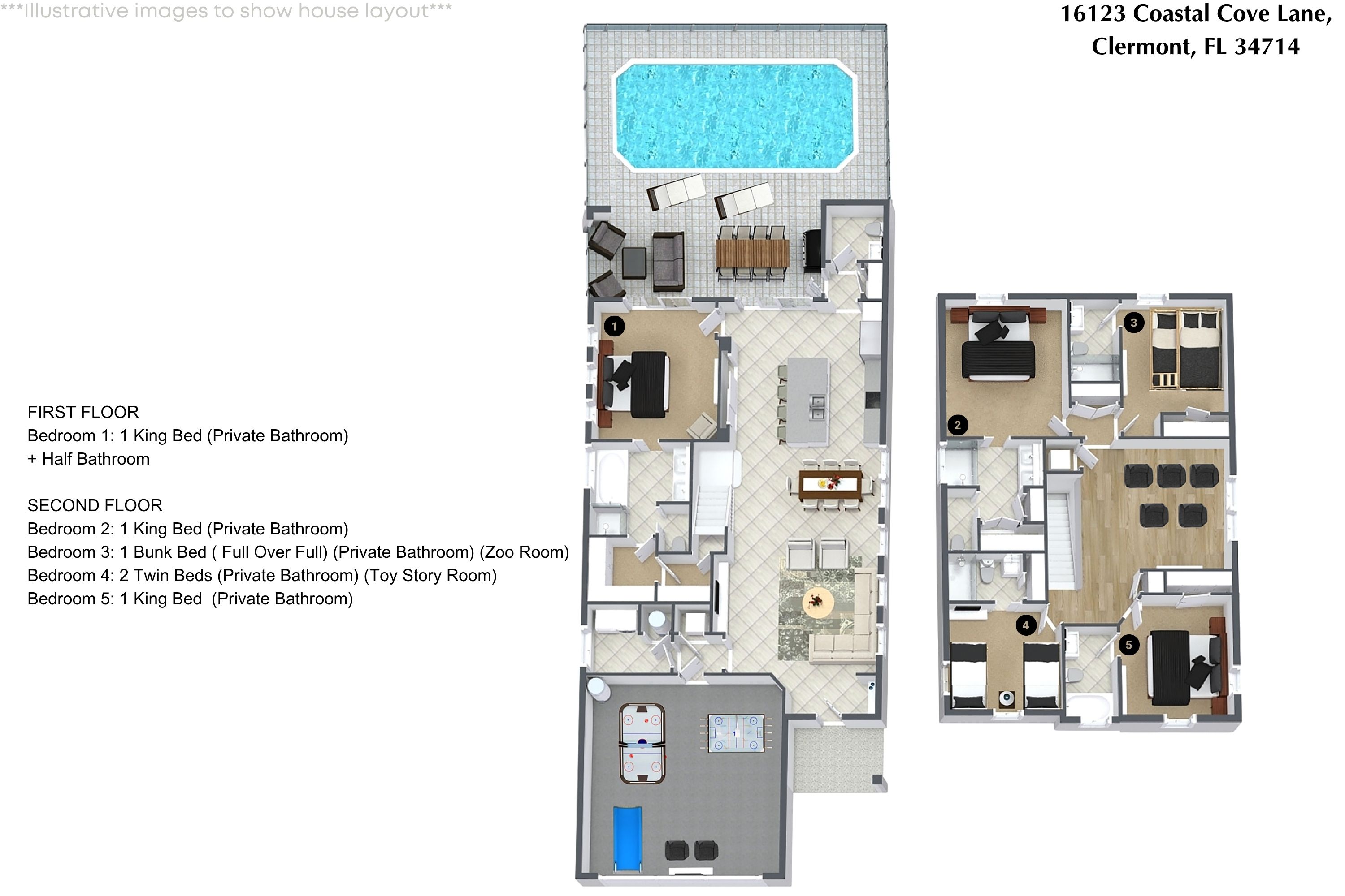 5 bedroom vacation house at Windsor Cay - Image 46