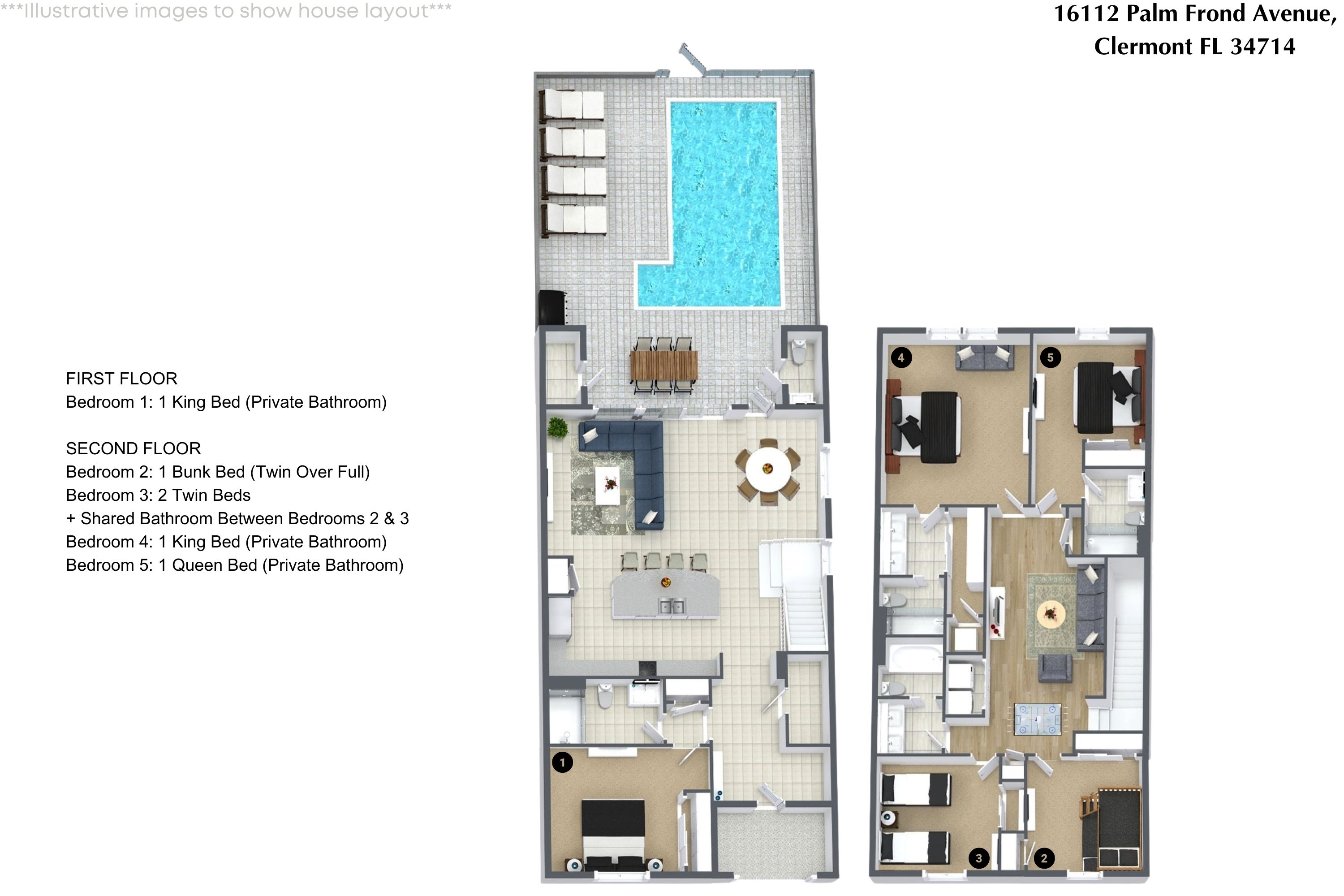 5 bedroom vacation townhouse at Windsor Cay - Image 41