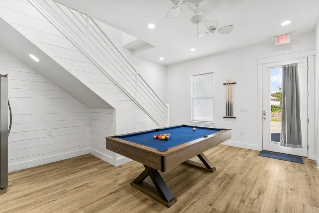 Billiards Table On 1st Floor