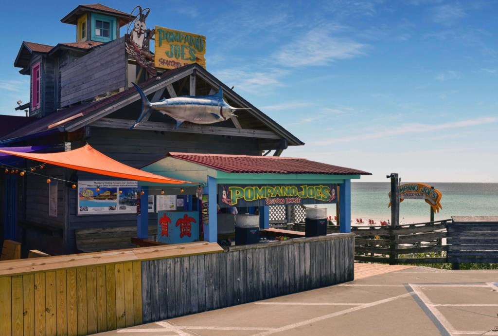 Beach Access At Pompano Joe's