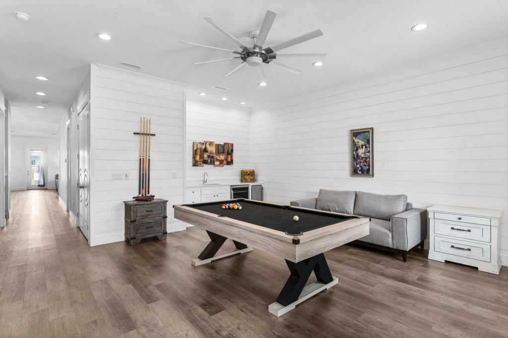 Billiards Table On 1st Floor