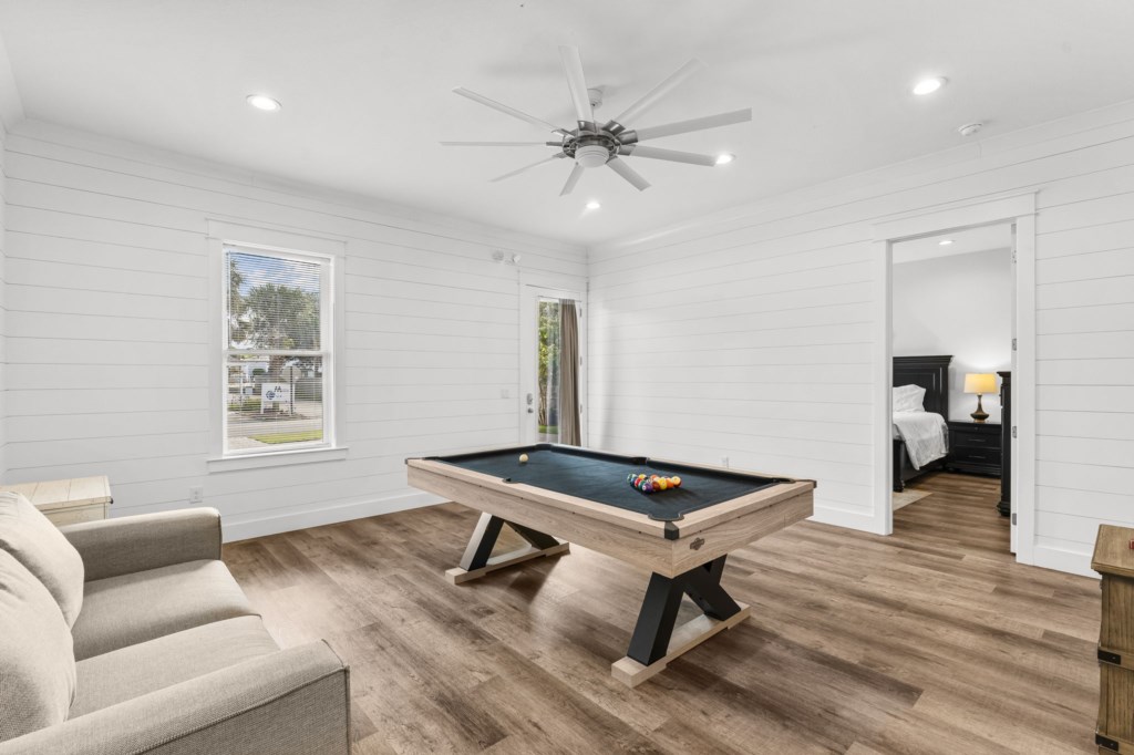 Billiards Table On 1st Floor