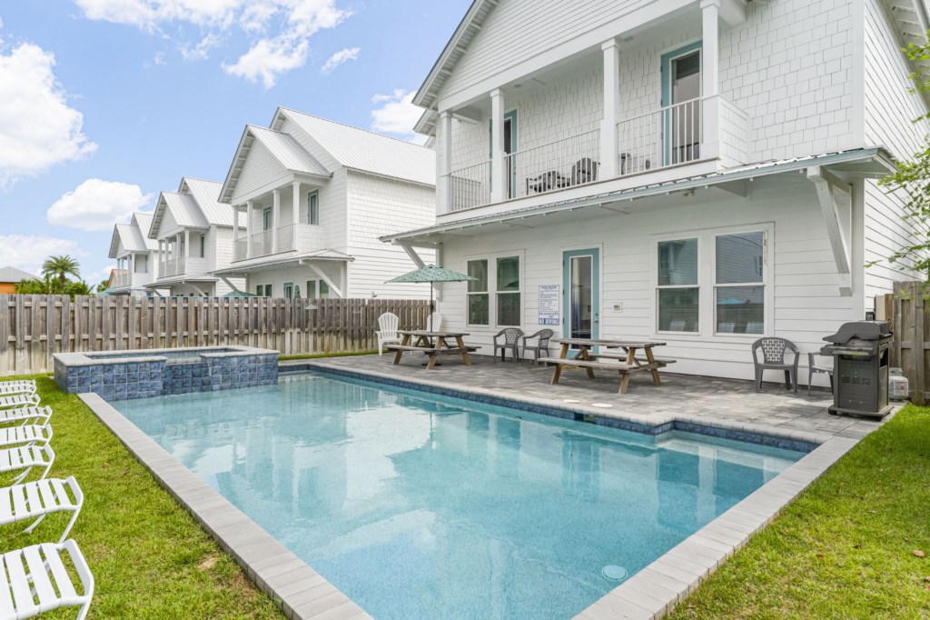Backyard and Pool