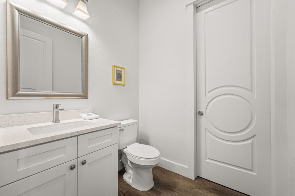 Half Bathroom On 1st Floor