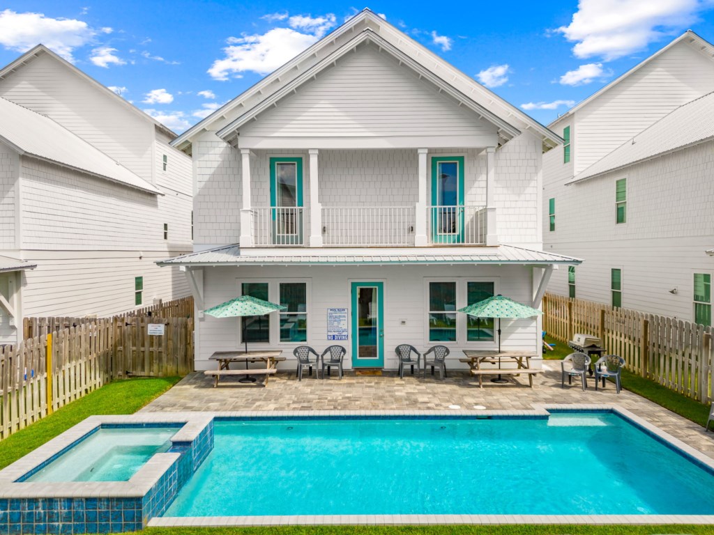 Backyard and Pool