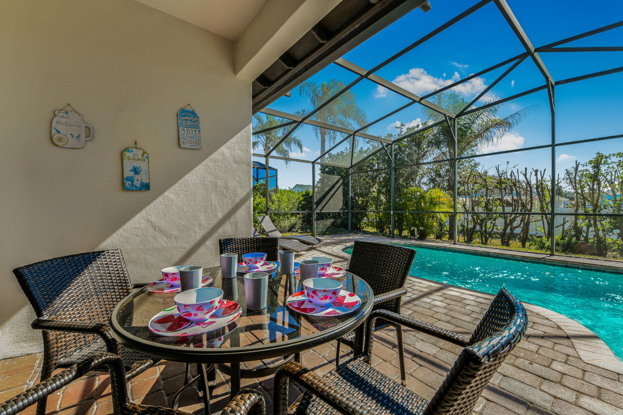 Modern 4BR South Facing Pool Home Near Disney