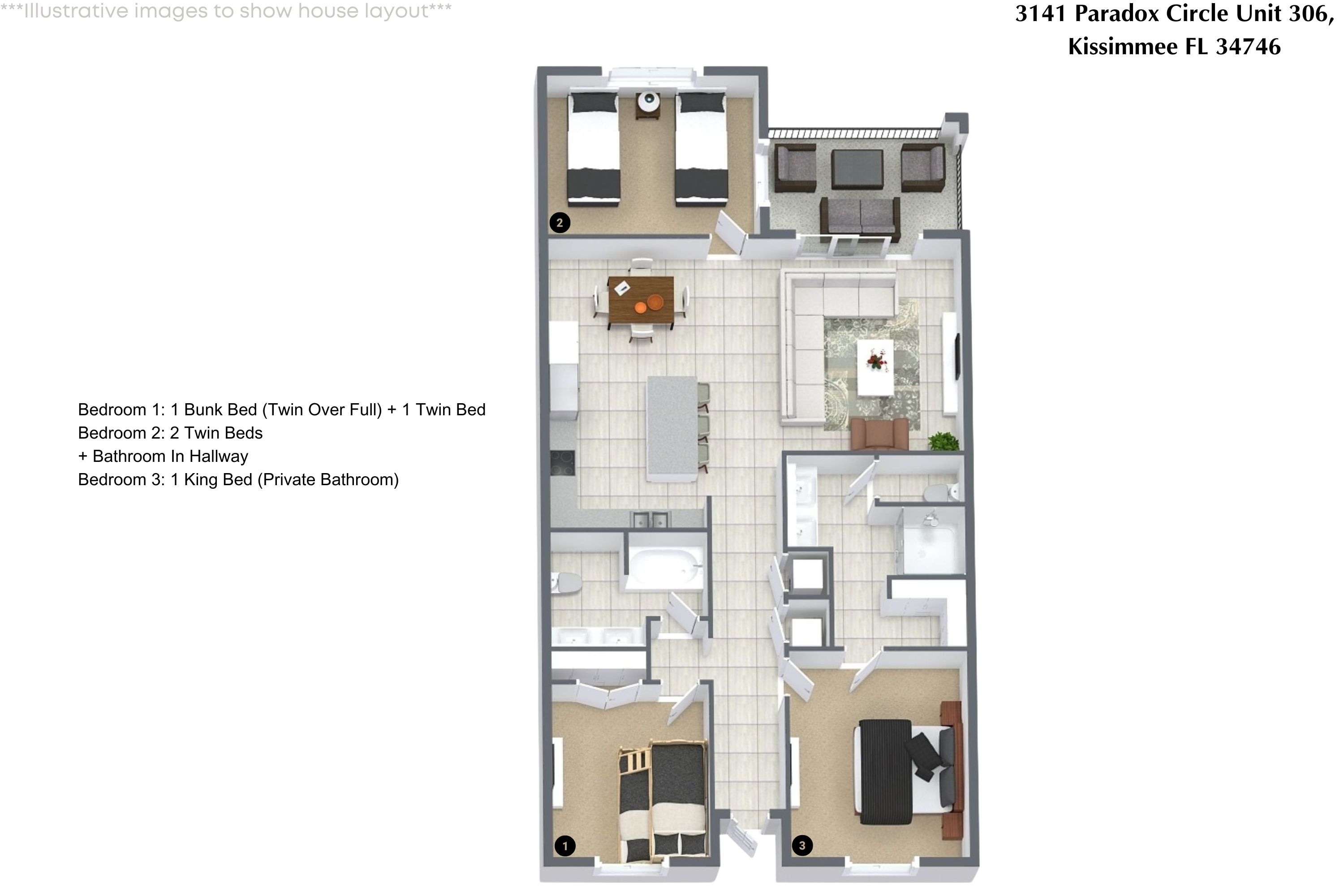 3 bedroom vacation apartment at Storey Lake - Image 26