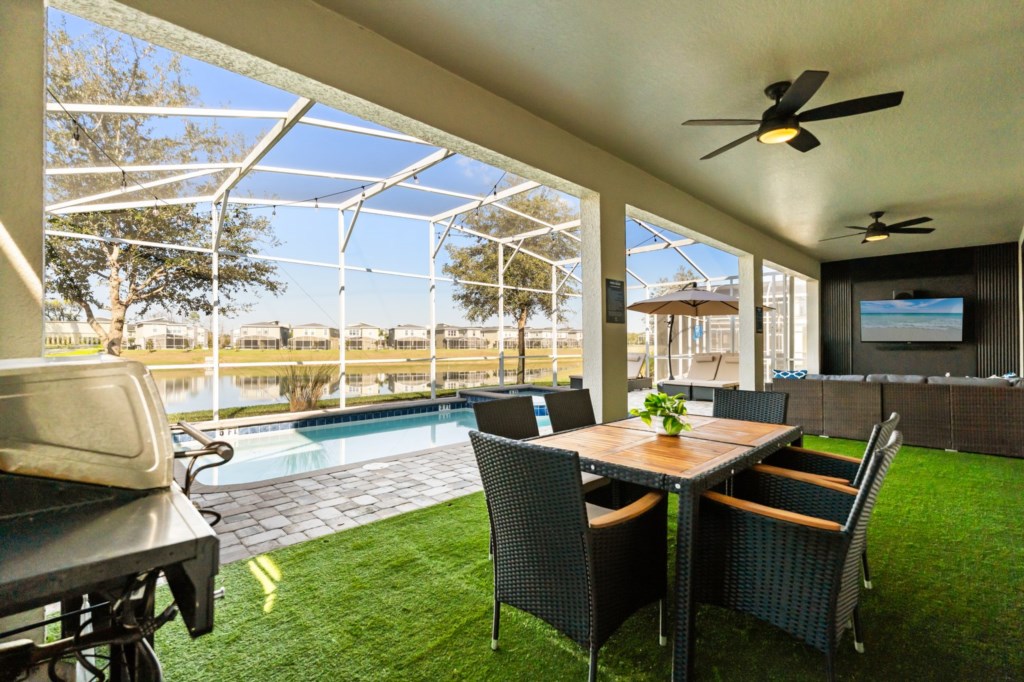 8 bedroom vacation house at Champions Gate - Image 41