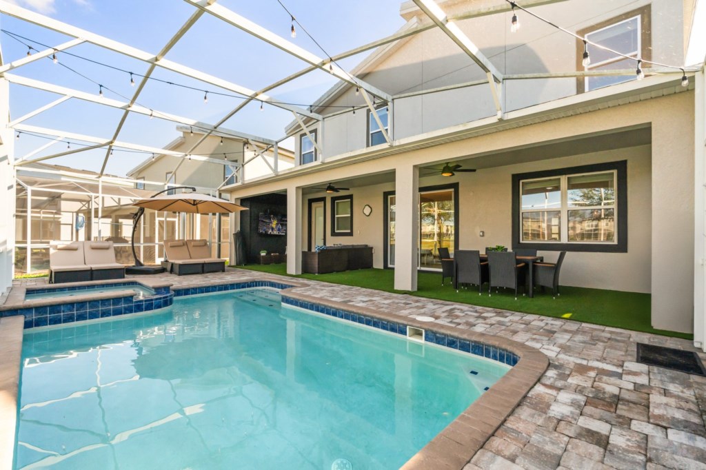 8 bedroom vacation house at Champions Gate - Image 44