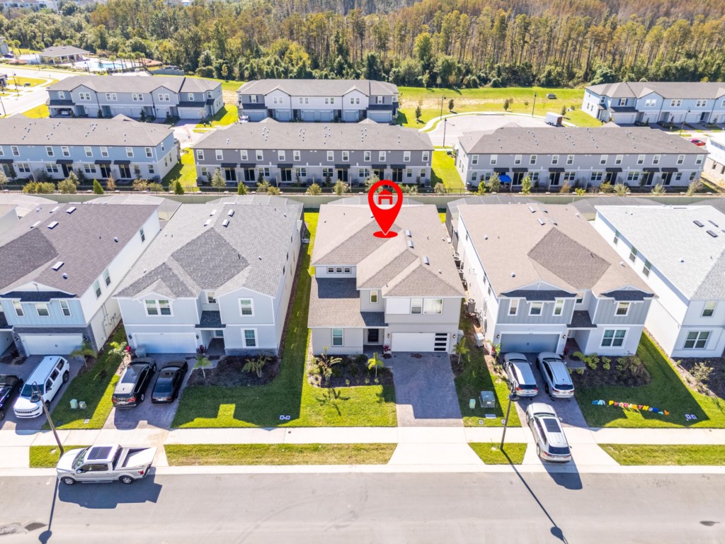 Bird-view of the property