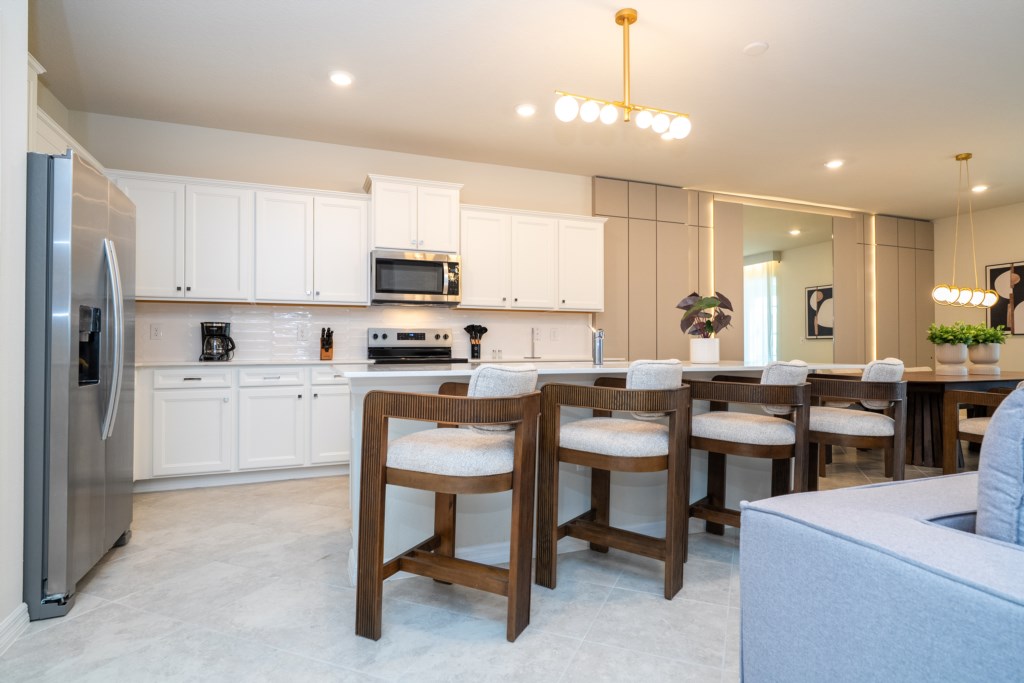 Open Floor Concept Living & Dining