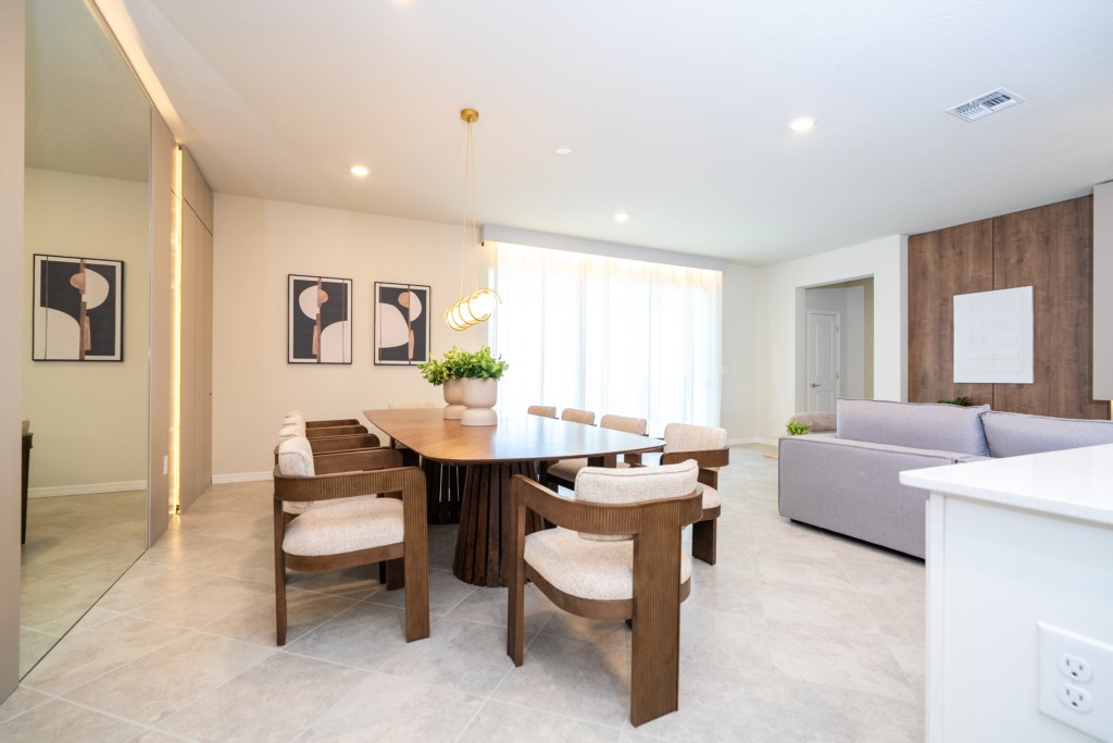 Open Floor Concept Living & Dining