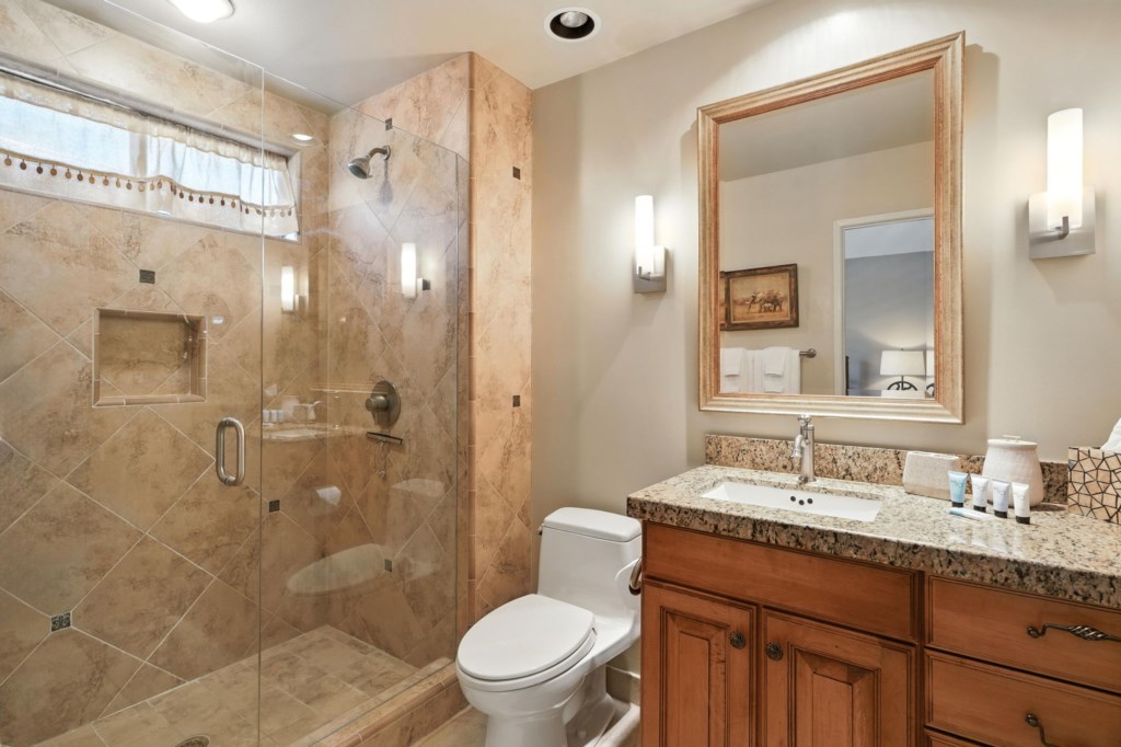 Walk in shower