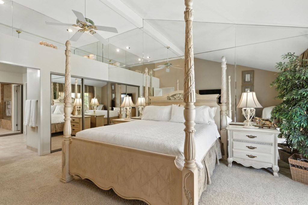 Stunning primary bedroom