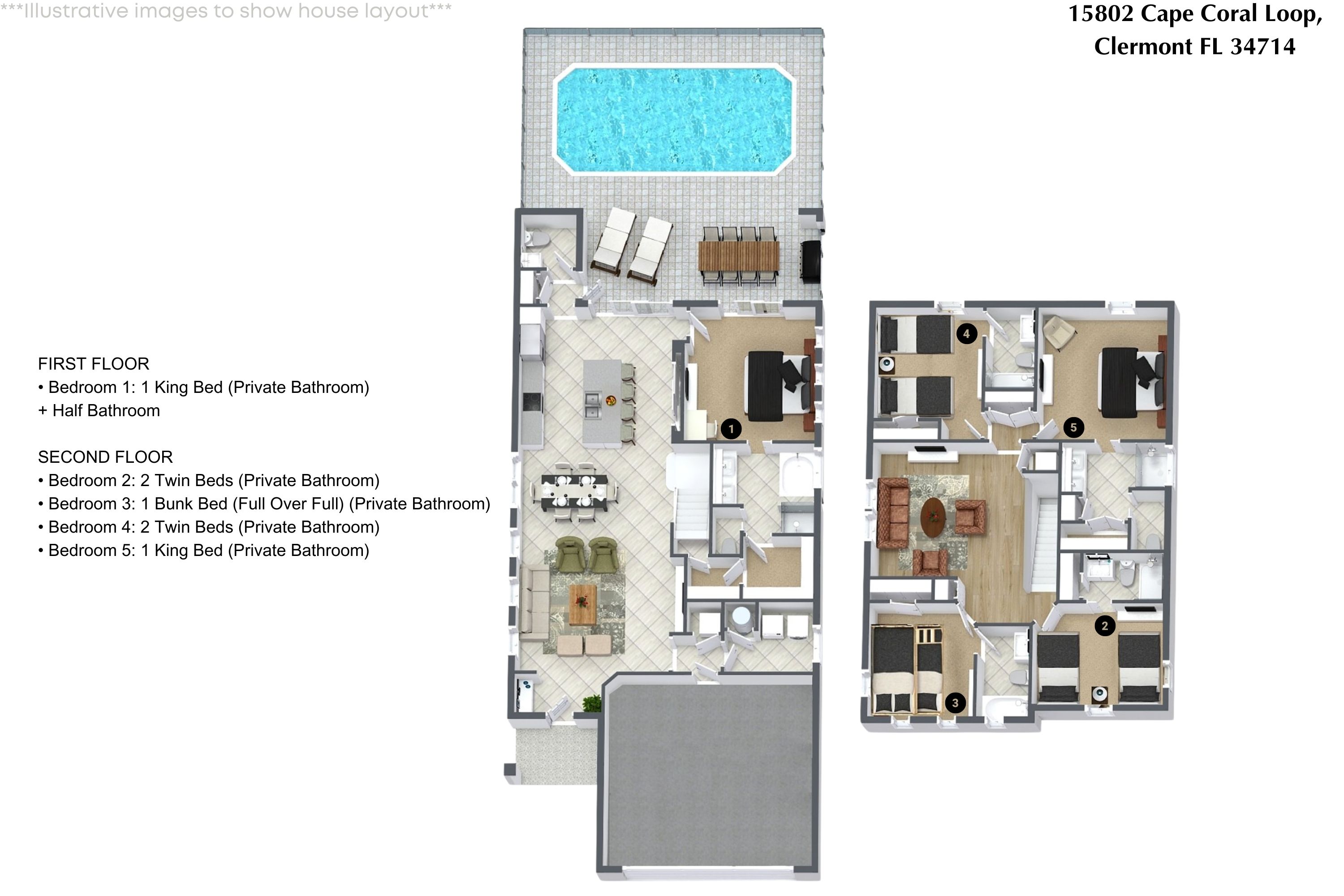 5 bedroom vacation house at Windsor Cay - Image 42