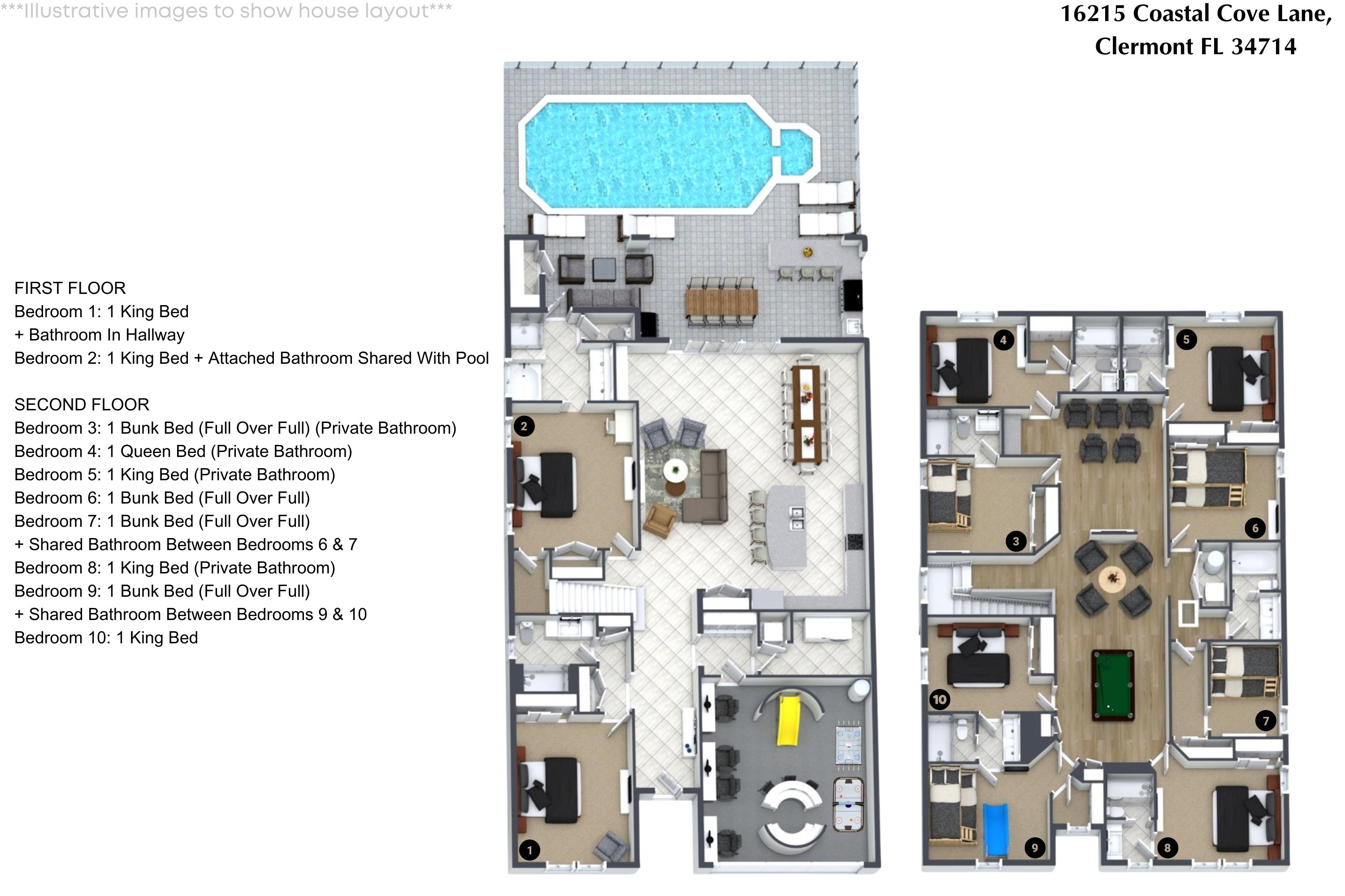 10 bedroom vacation house at Windsor Cay - Image 67