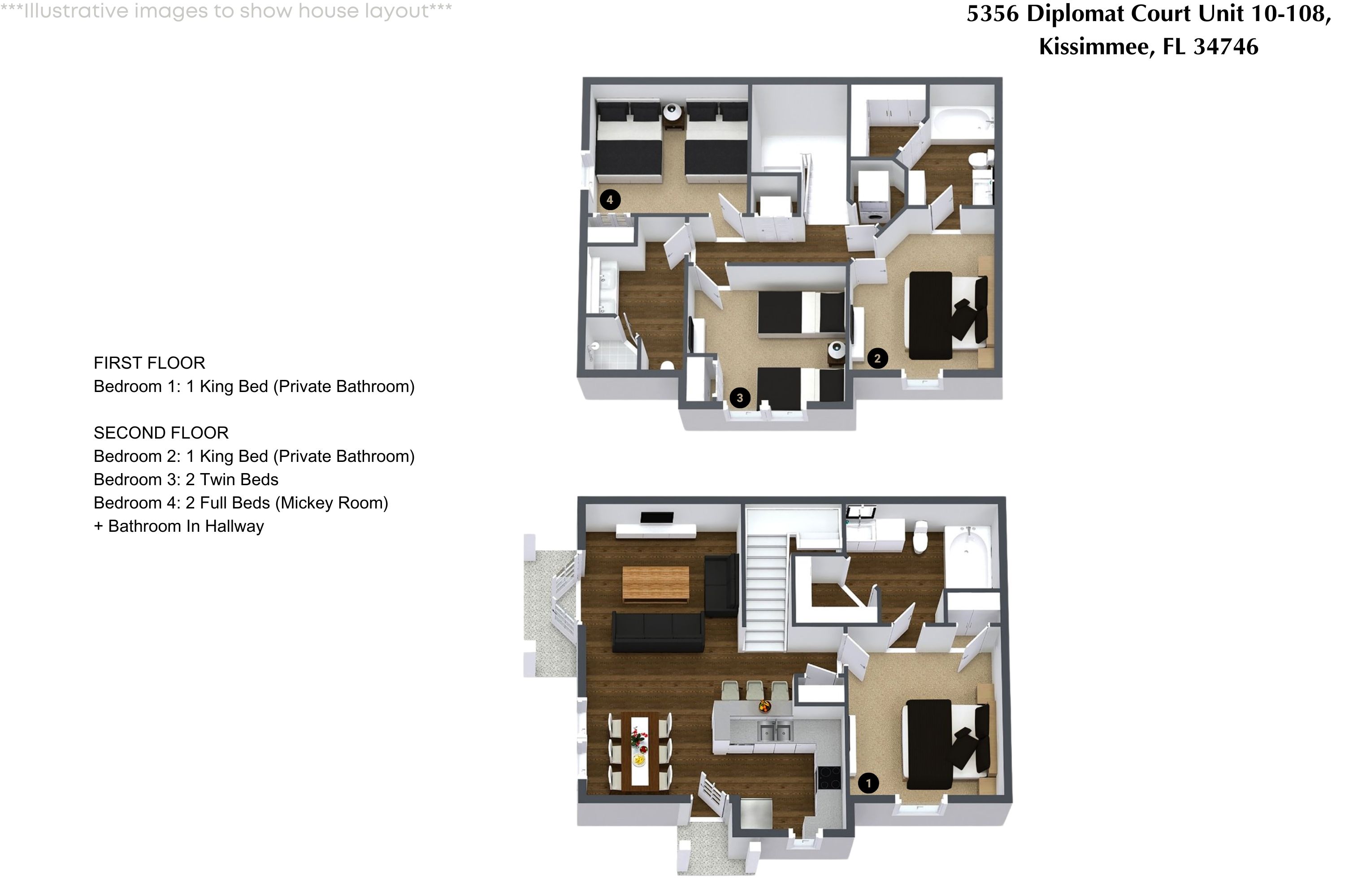 4 bedroom vacation townhouse at Lucaya Village - Image 27