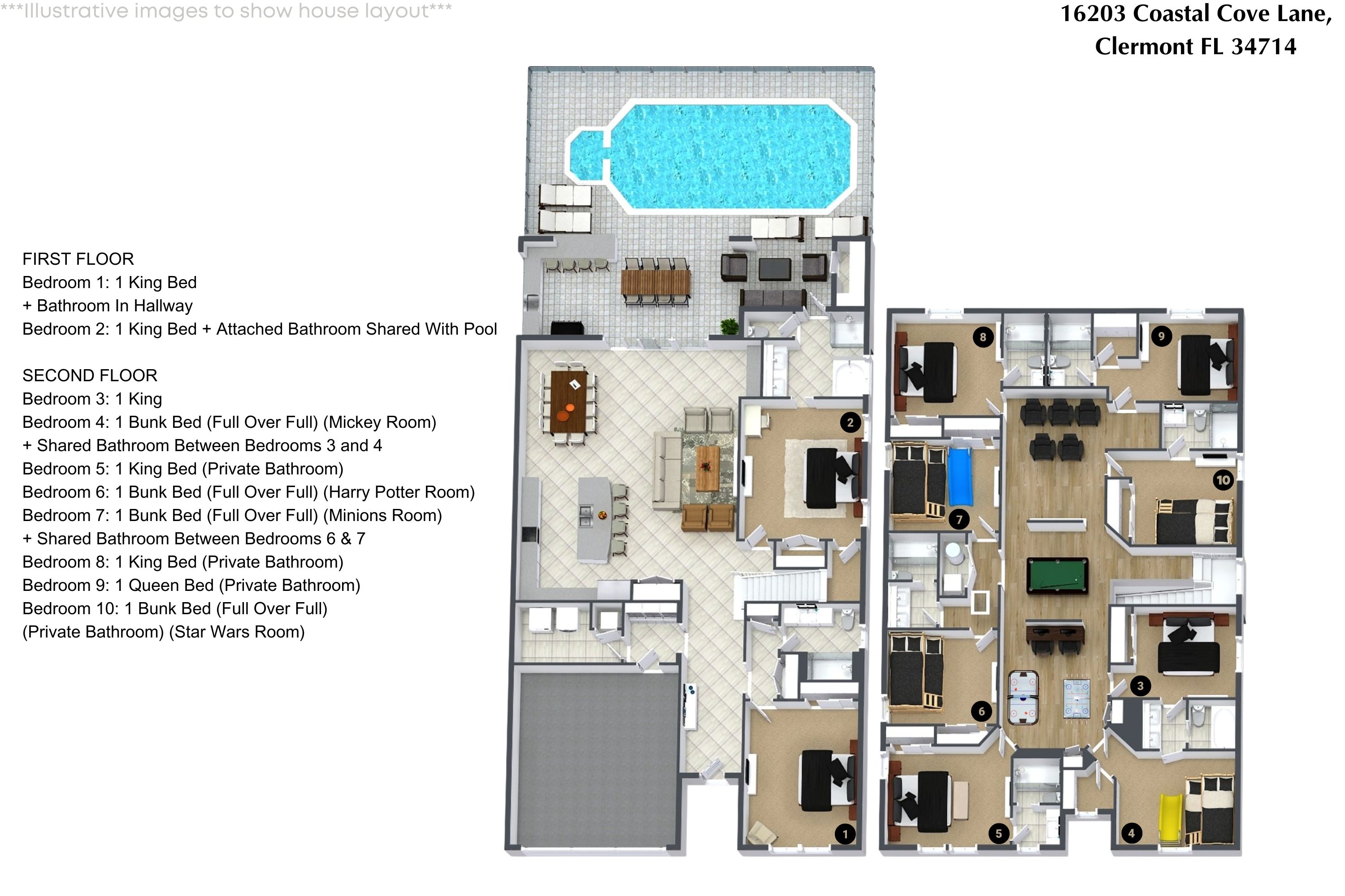 10 bedroom vacation house at Windsor Cay - Image 67