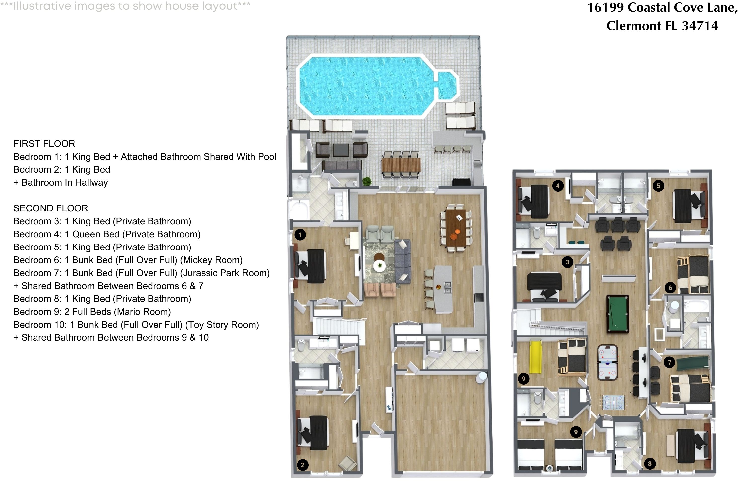 10 bedroom vacation house at Windsor Cay - Image 69