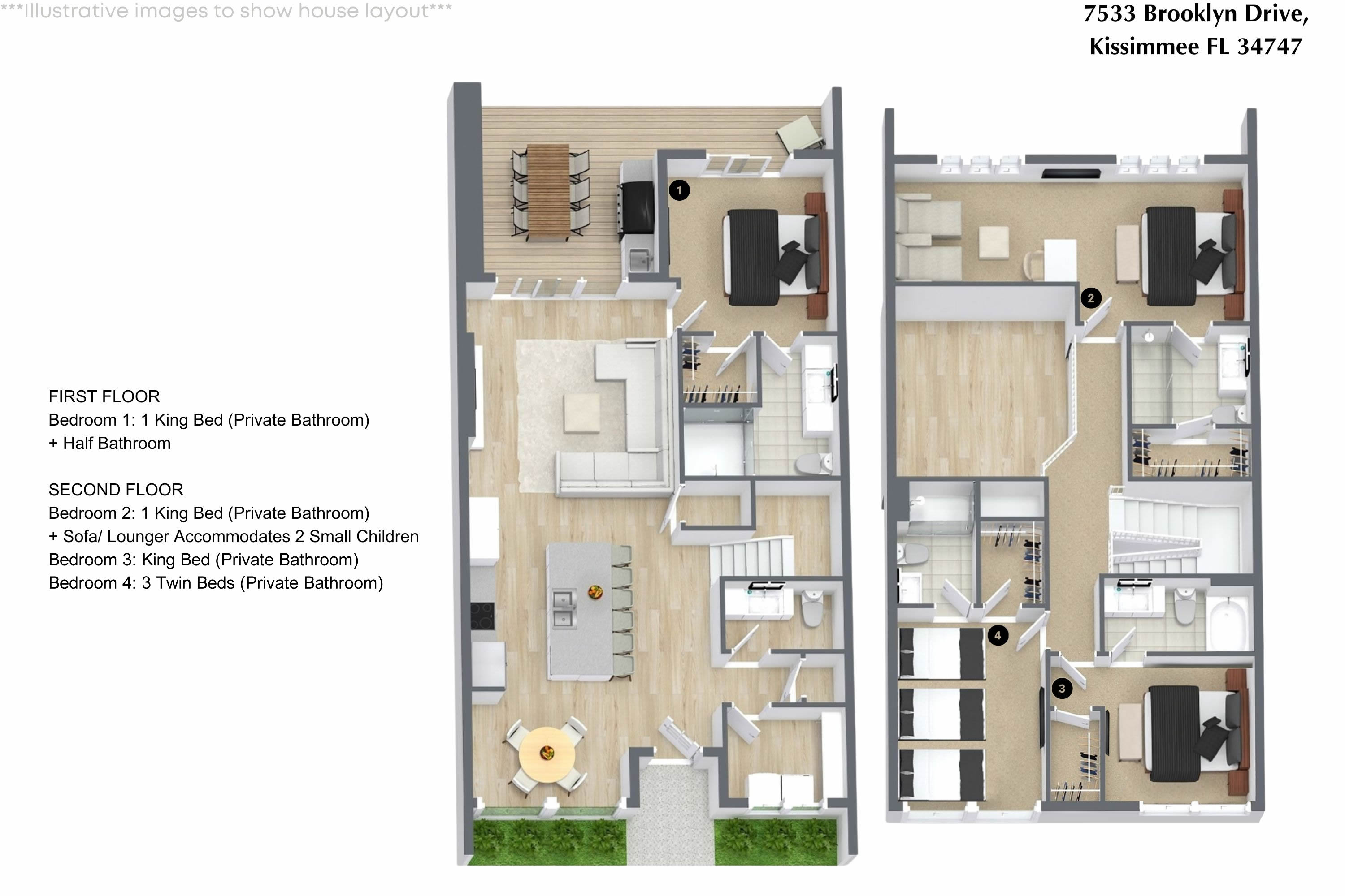 Floor Plan — 7533 Brooklyn Drive, photo 38 of 65