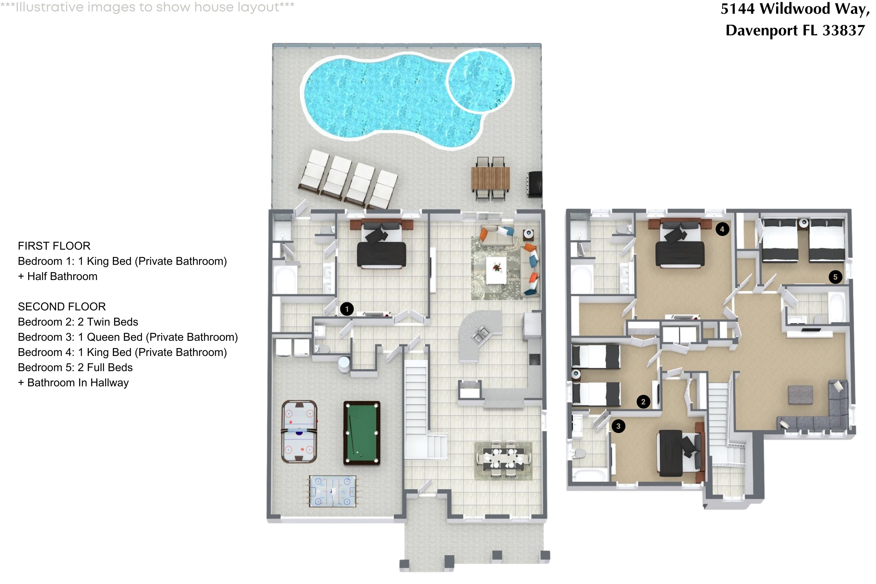 5 bedroom vacation house at Solterra - Image 39