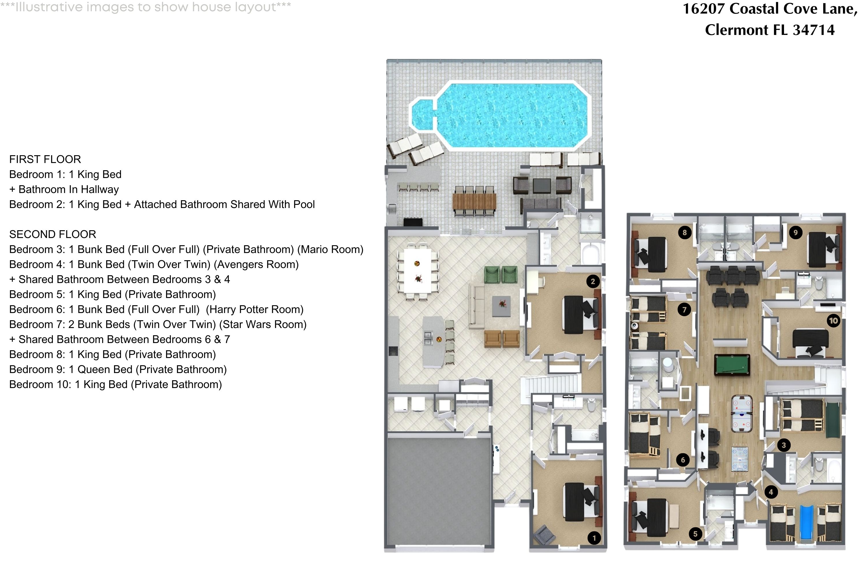 10 bedroom vacation house at Windsor Cay - Image 66